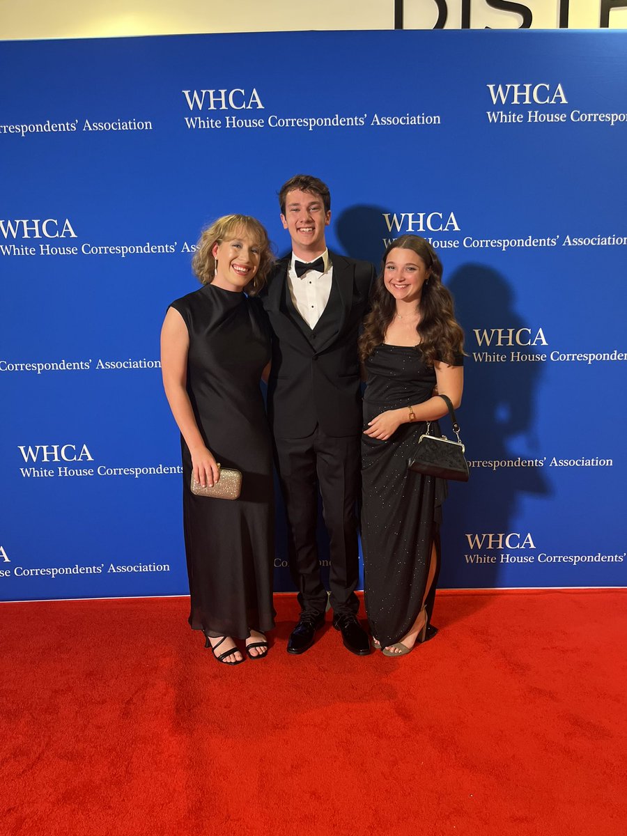 AlexImwalle's tweet photo. I recently had the opportunity to attend the White House Correspondents’ Dinner as a WHCA scholar!

Thank you so much to @KellyO, Steven Thomma, @EugeneDaniels2, Maura Pencek and the entire @whca for making the weekend so memorable! https://t.co/9FzF2dGBWN