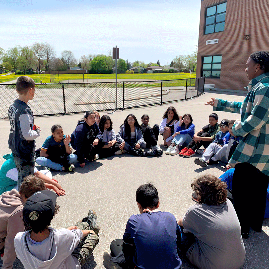 visionsofsci's tweet photo. This week, we partnered with Grade 6 teachers at Earnscliffe Sr. Public School for a co-facilitation workshop 🏫 

Students dived into the Drone Delivery Challenge, exploring flight principles while tackling real-world problems. https://t.co/ClpQ2TkliP