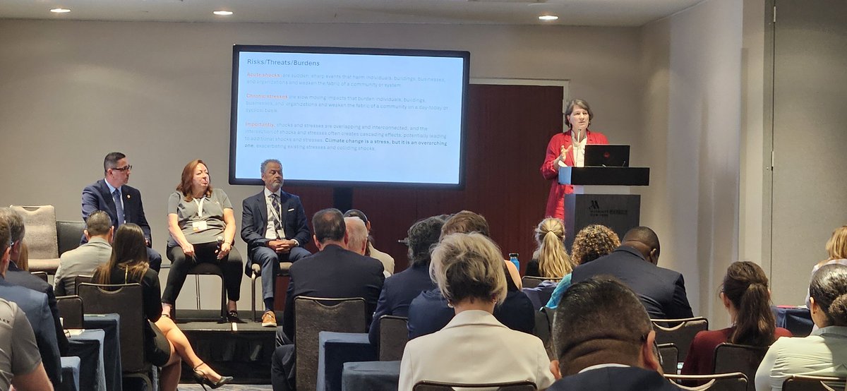 Panelists discuss building #climateresilience into lending, exploring underwriting, loan decisions, along with stories from the frontlines. Feat. Eddie Alicea @SagradaCoop, Judy De Lucca @noffcu, Tina Poole @CarseySchool, and Inclusiv's @CampbellAhmed. #Inclusiv50