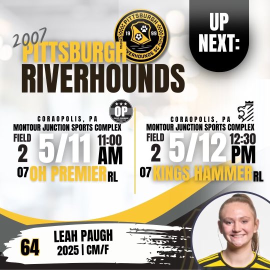 Last home games with the @HoundsAcademy 07 girls‼️ Let’s go Ladies💪⚽️ @ECNLgirls @PrepSoccer @houndsspeed @SoccerMomInt @ImCollegeSoccer @ImYouthSoccer @ECNLOhioValley