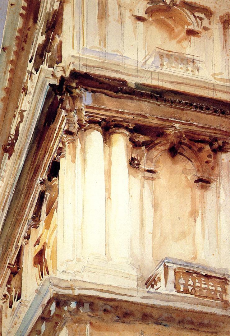 Palazzo Corner della Ca Grande, 1907 #impressionism wikiart.org/en/john-singer…