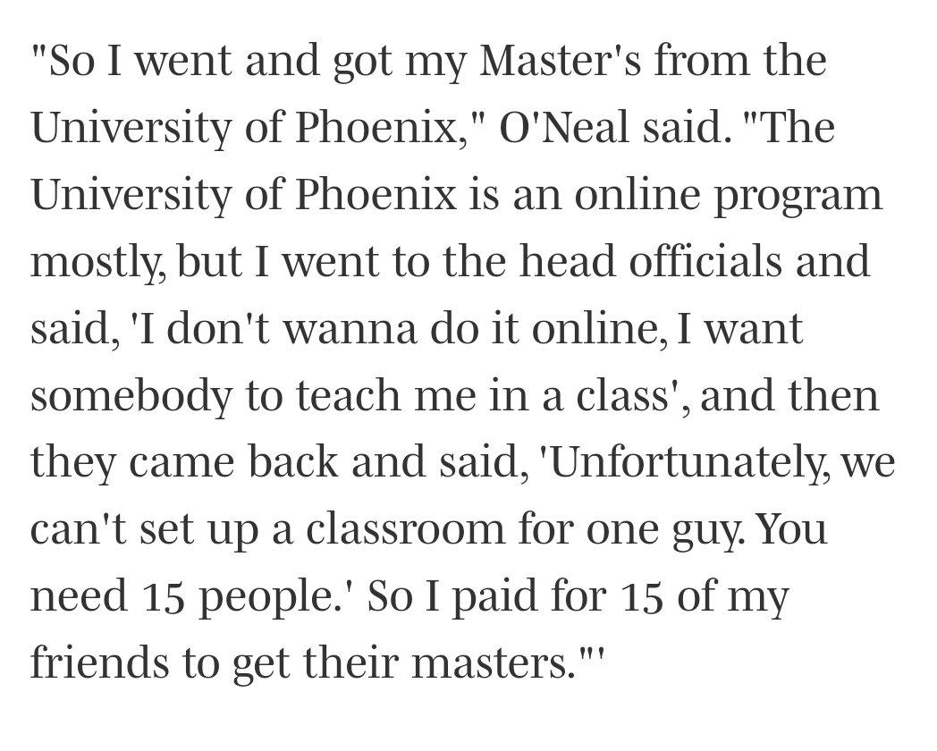 The further you look into Shaquille O'Neil's biography, the more and more you stumble upon gem after gem of insane stories like this