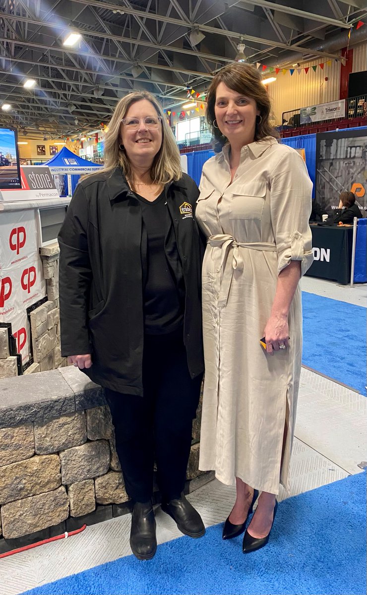 Congratulations to Mary Ford on your new role as the Training and Workforce Development Coordinator at @Trades_NL. Thank you for joining us at the #Build2024Expo - We look forward to working with you!