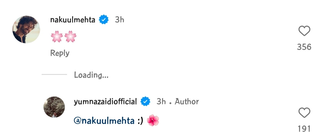 Love the nakul always supports her
#YumnaZaidi #nakuulmehta