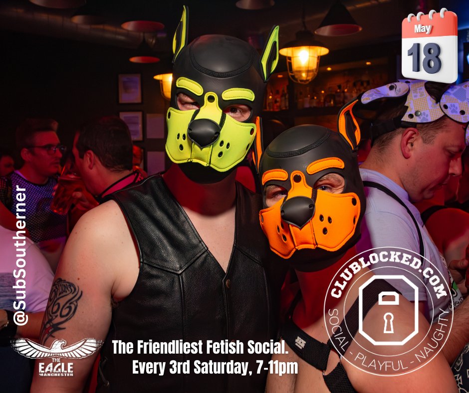 Had the most amazing weekend celebrating @EagleManchester's 14th birthday last month. Come join us for the friendliest kink event in the North. 🎟 clublocked.com/events