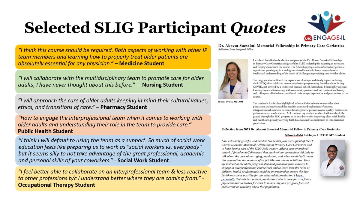 memoona_hasnain's tweet image. Beautiful Chicago Spring made brighter meeting our gifted new SLIG Scholars. 
Joy to welcome 2024 Scholars &amp;amp; Leaders in Interprofessional #Geriatrics @uiccom @UICnursing @UICPharm @UICAHS, @uicpublichealth @JaneAddamsColl #primarycare @HRSAgov #IPE