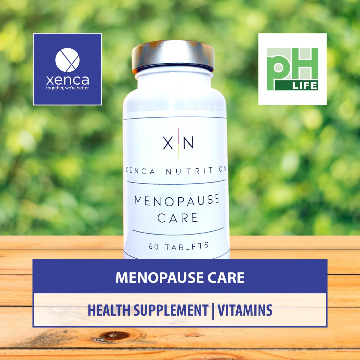 Whilst some women experience the menopause with only minimal symptoms, others may experience more severe symptoms.  Specific vitamins and nutraceuticals have been shown to alleviate some of the symptoms ph-life.co.uk/products/xenca…