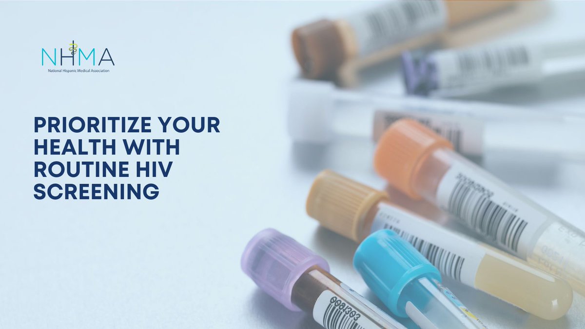 The CDC recommends HIV screening for all patients ages 13 to 64. It's time to make HIV screening a routine part of healthcare. Let's improve health outcomes and reduce HIV stigma together. Click here to learn more: bit.ly/3UPtTFM #HIVNexus #HIVScreening