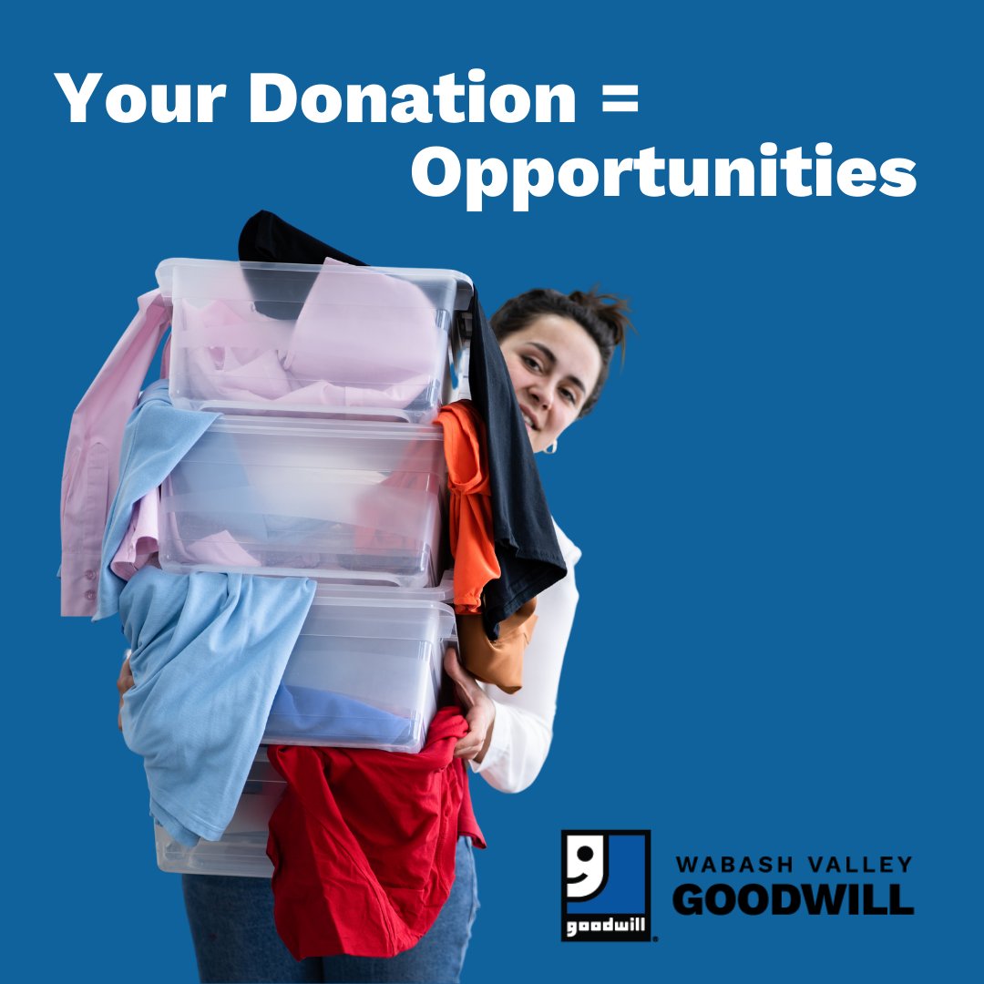 When you donate to Goodwill, you’re transforming donations into opportunities! Every item you donate to Goodwill helps create jobs and empower communities. Join us in making a difference, one donation at a time. #DonateForJobs #Empowerment #WVGoodwill