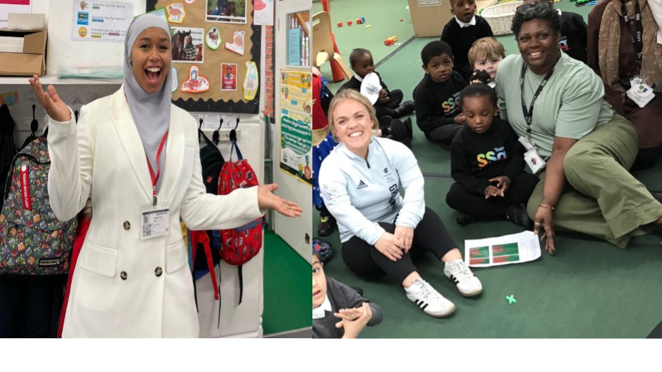 #ThrowbackThursday when @EllieSimmonds1 and @KhadijahMellah came to see us before the Easter Holidays! surreysquareprimary.co.uk/news/sports-st…