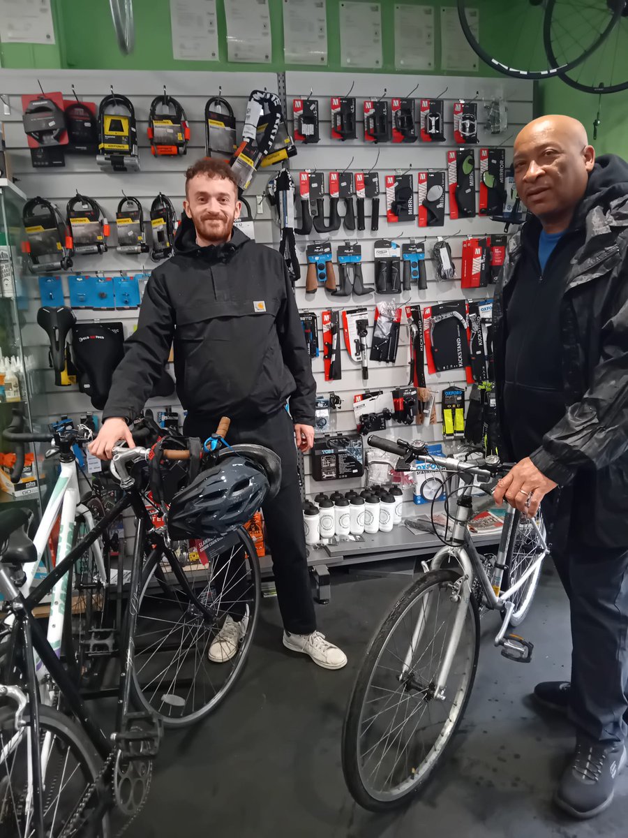 Staff from The Tresham Centre for Disabled Children and Young People. Collecting three Westminster Wheels donated bikes to travel the borough. westminsterwheels.co.uk #Bike #RefurbishedBike #Bicycle #CycleConfident #Cycling #CyclingLife #UKCycling #CyclingUK