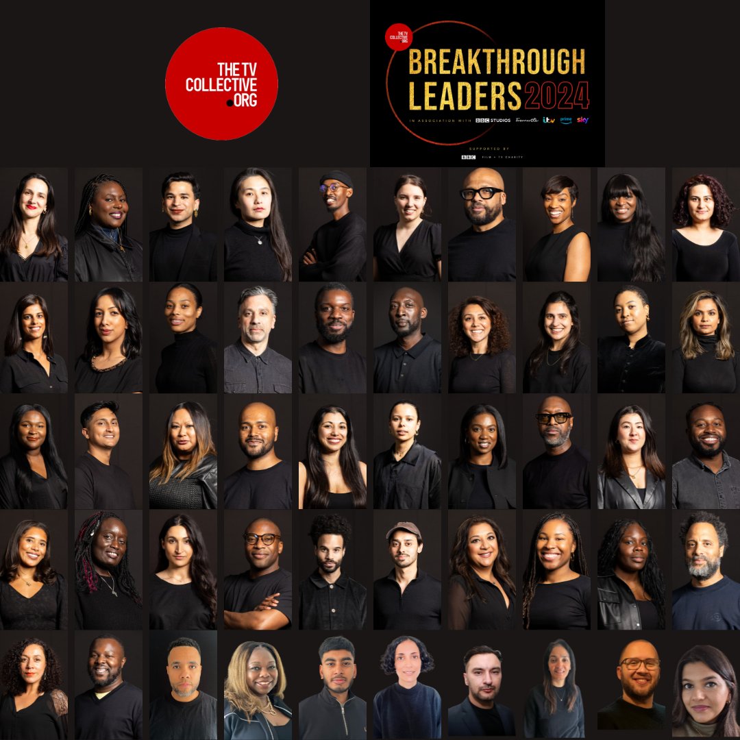 The new cohort of 50 Breakthrough Leaders for @TheTVCollective 's 2024 programme has been announced! We're excited to see how they will shape future leadership in the TV industry. 🎬 Learn more about the group here - thetvcollective.org/breakthroughle…