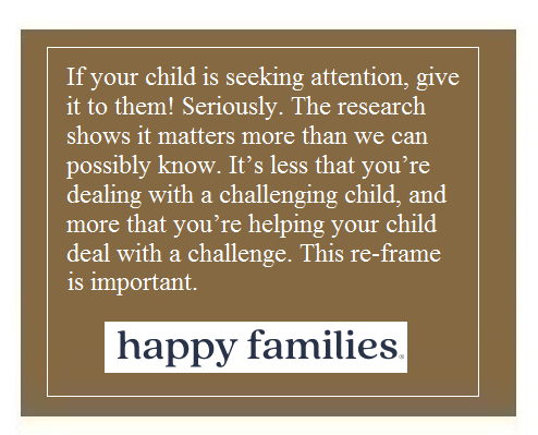 happyfamilies.com.au/articles/conne… #kids #connection #parenting #happyfamilies #elternsein #attention #kinder