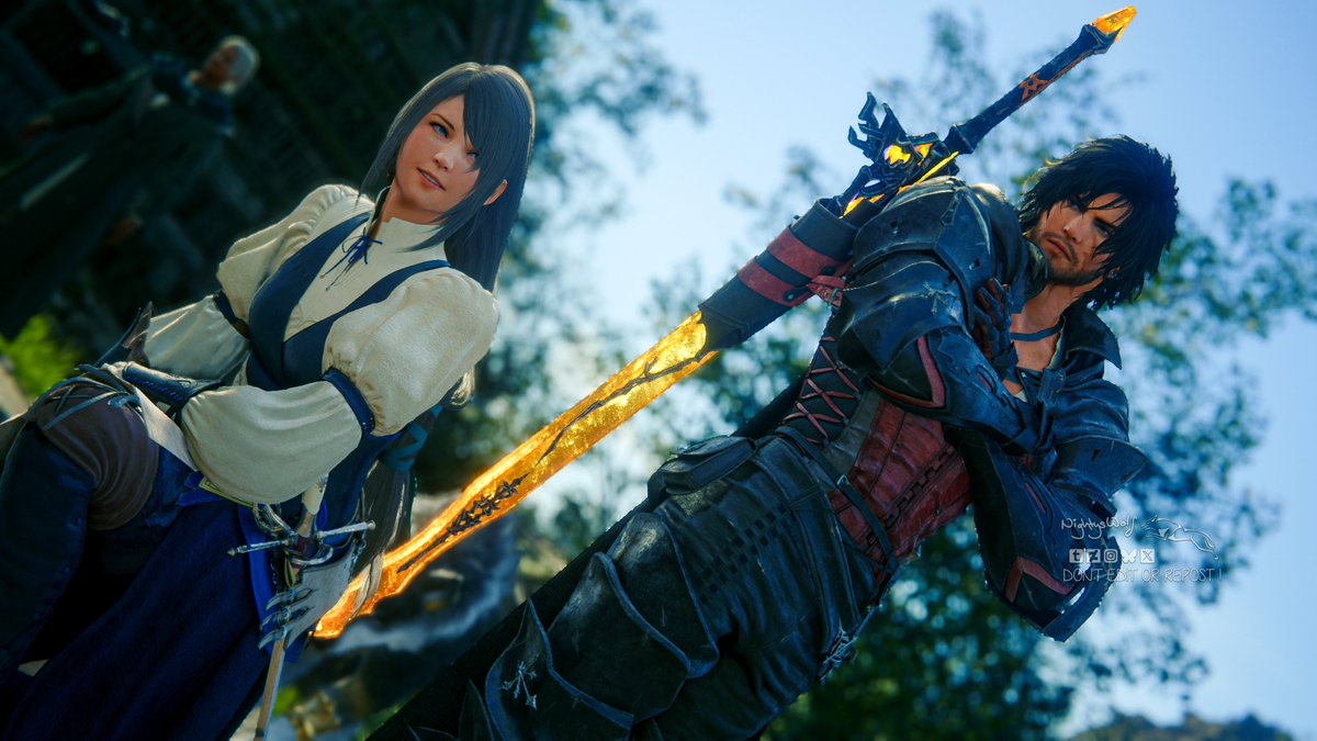 I couldn't decide which shots I liked more from that scene, so I decided to make a thread... 1/3

#CliveRosfield #Clive #JillWarrick #Jill #FF16 #FFXVIphotomode #FFXVI #FinalFantasy16 #Cliji #Warfield #FinalFantasyXVI #FF16PhotoMode