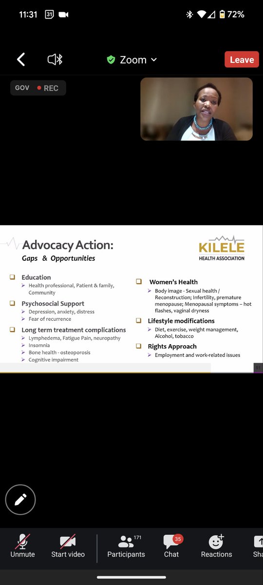 Woot woot!!! @KILELEHealthKE @BendaKithaka well deserved honor - and leading excellent work on changing the narrative on #cervicalcancer elimination and equity! @CUGHnews @Being_Africa @FrancisMakokha3