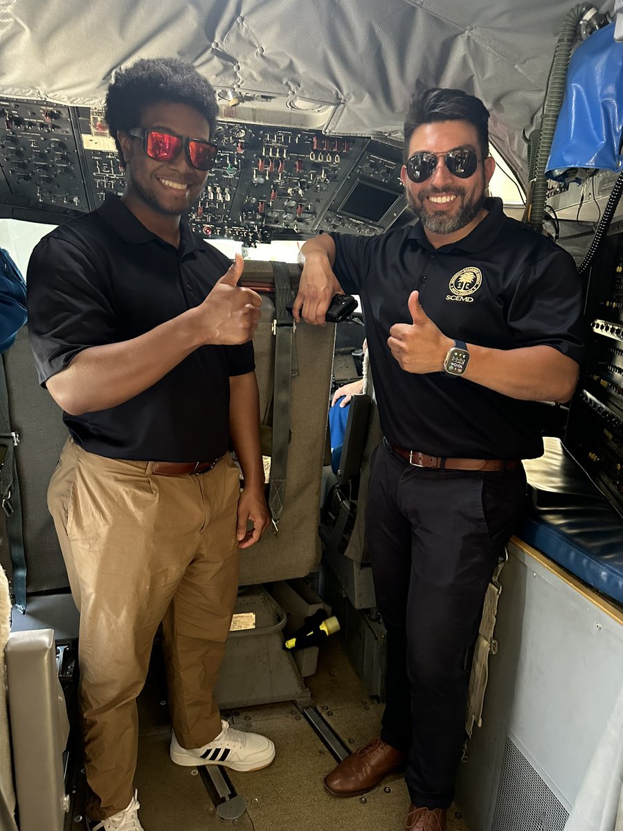 Meme King & his trusty sidekick AJ are touring the Hurricane Hunter planes. They will leave the flying to the professionals & focus on teaching about hurricane prep. Take action now to be better prepared for hurricanes. For info on how to prepare visit: hurricane.sc/prepare