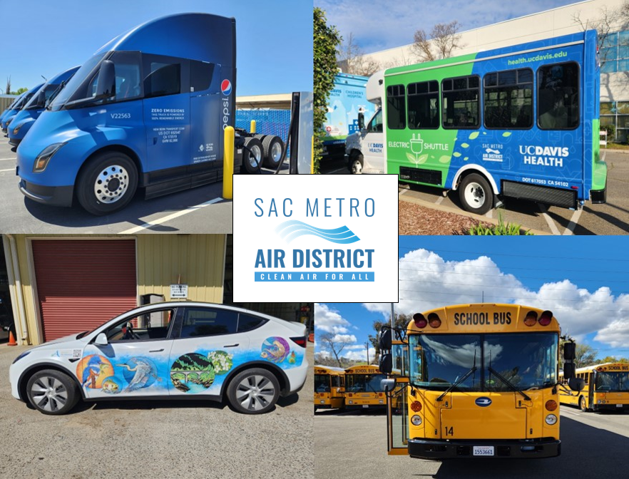 AQMD's tweet photo. New Funding Alert! Beginning 5/9/24, Fleet managers in @CountyElDorado @PlacerCA @SacCountyCA @CountyofSutter @YoloCountyCA & @YubaCounty can apply for #SECAT $$ to invest in #zeroemission vehicles of all sizes. https://t.co/yUkoEUcldR https://t.co/TYipCbswAC
