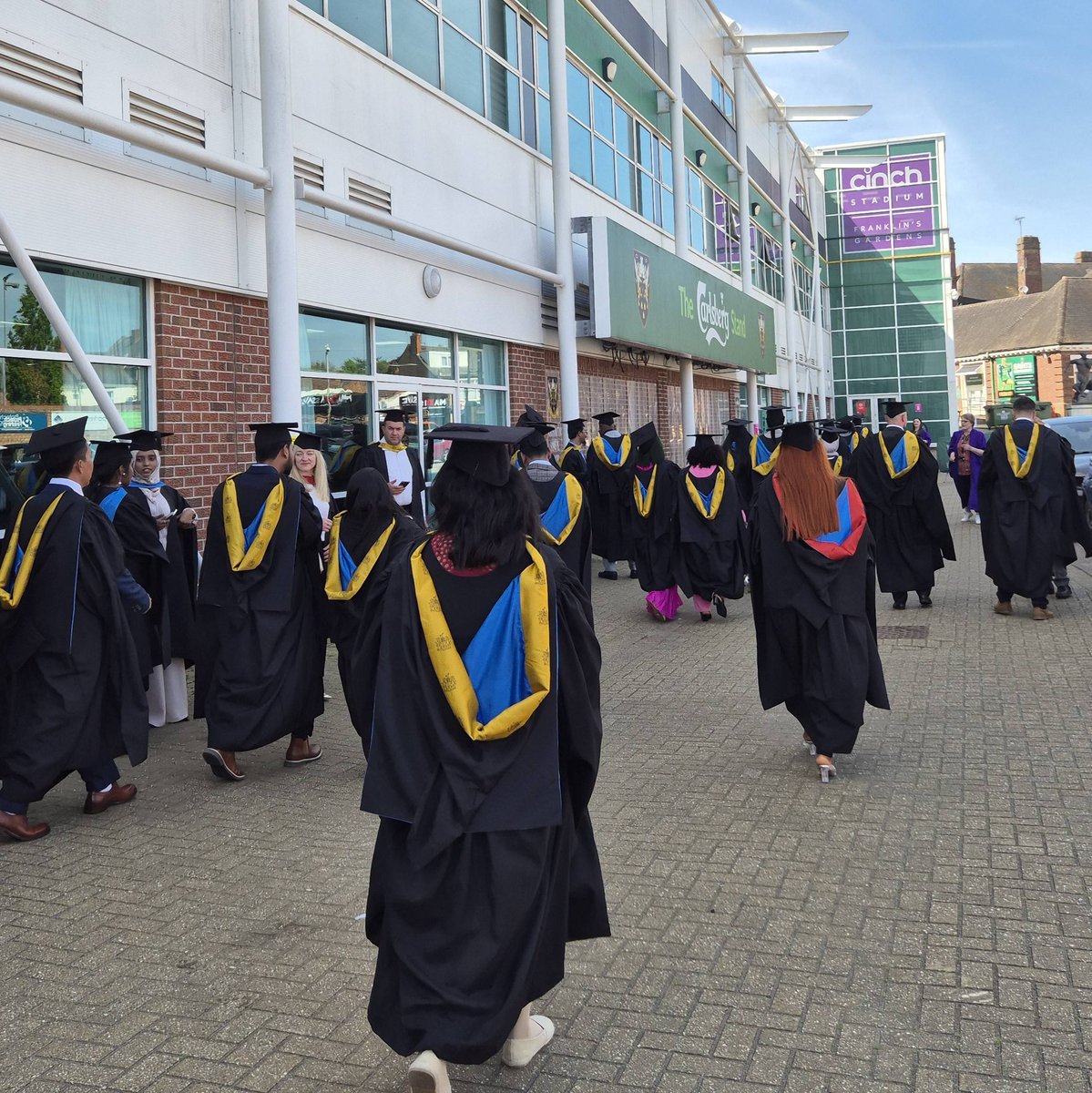 Thanks for joining us for our graduation ceremonies this week, we hope everyone celebrating has a fantastic time and a wonderful rest of the week 👏🎓🌞💫 You did it!