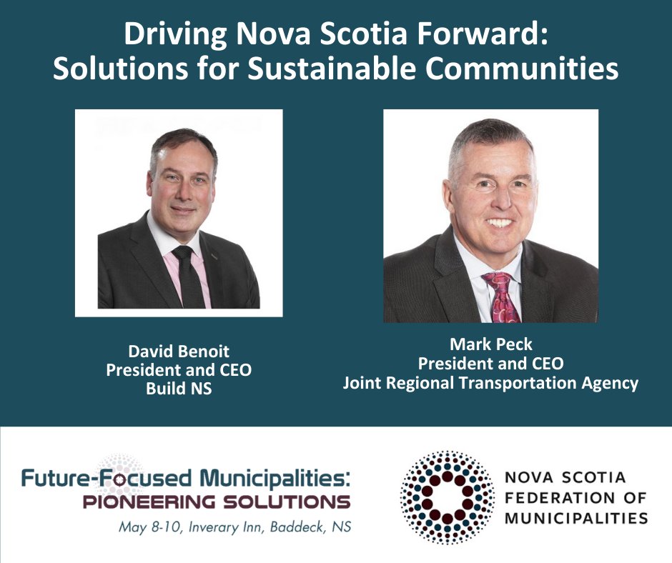 🌱 Join us for a session focused on driving sustainable growth in Nova Scotia. Let's pave the way for sustainable communities together! #Sessions #SustainableSolutions #NSFMConference