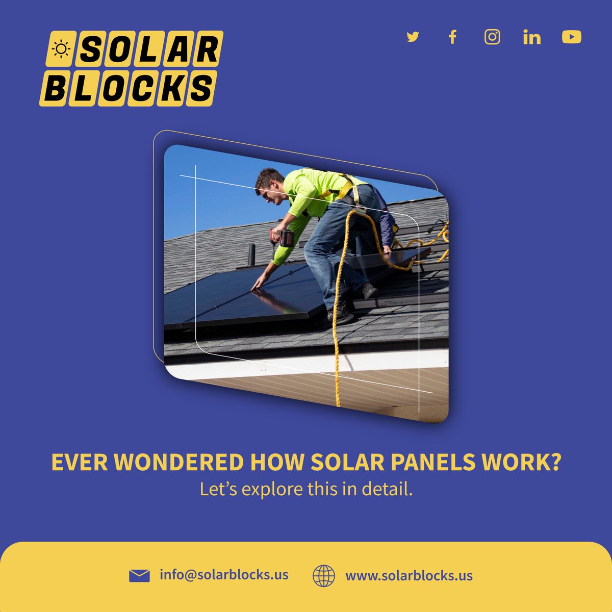 Ever wondered how solar panels work?

Read this thread to explore in detail. 

Take the first step towards a sustainable future with Solarblocks.

#Solarblocks #solar #solarpanels #solarinstallers #solarinstallation #solarpower #solarenergy #solarrooftop #newyork #us