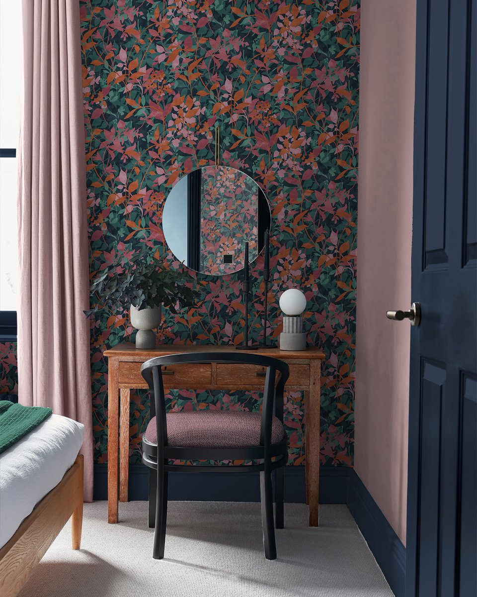 Create the wow factor in your home with our new Fleur Vivid wallpaper. 🌺

This sophisticated design feature layer upon layer of bright florals in shads of pink, blue, green and coral. 

#maximalism #floralwallpaper #interiordesign
