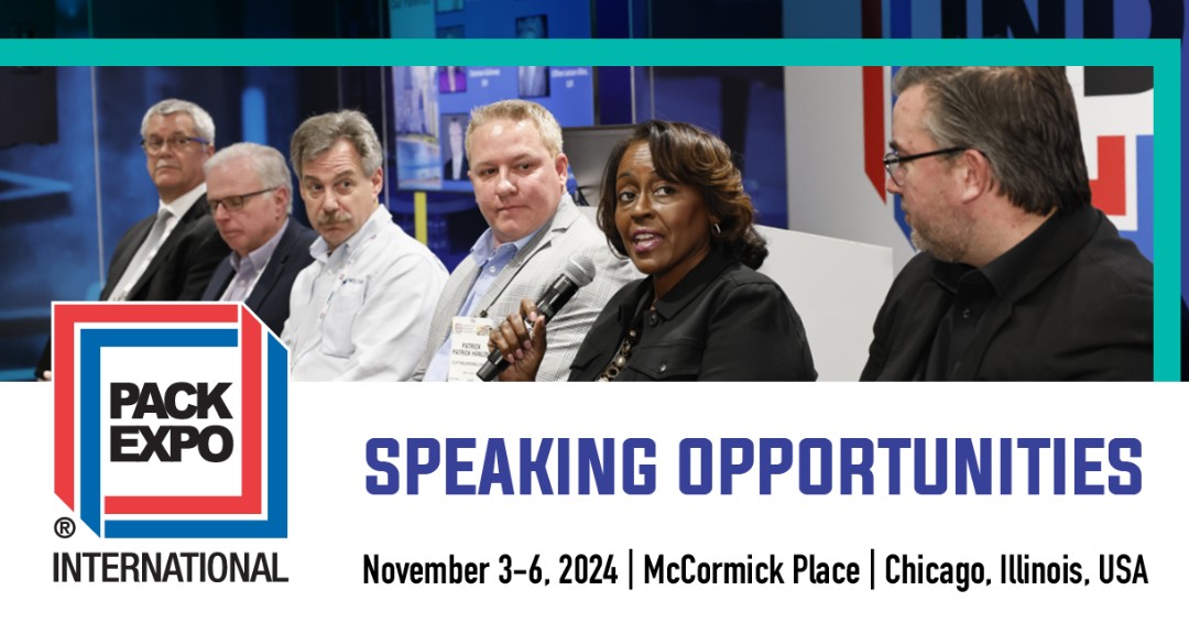 Take the spotlight on the Innovation Stages this November at PACK EXPO International 2024 and speak to a targeted audience. Submit your abstract by May 14 to share your insights and innovations. *Must be a PACK EXPO International 2024 exhibitor to apply. bit.ly/4bcUlyx