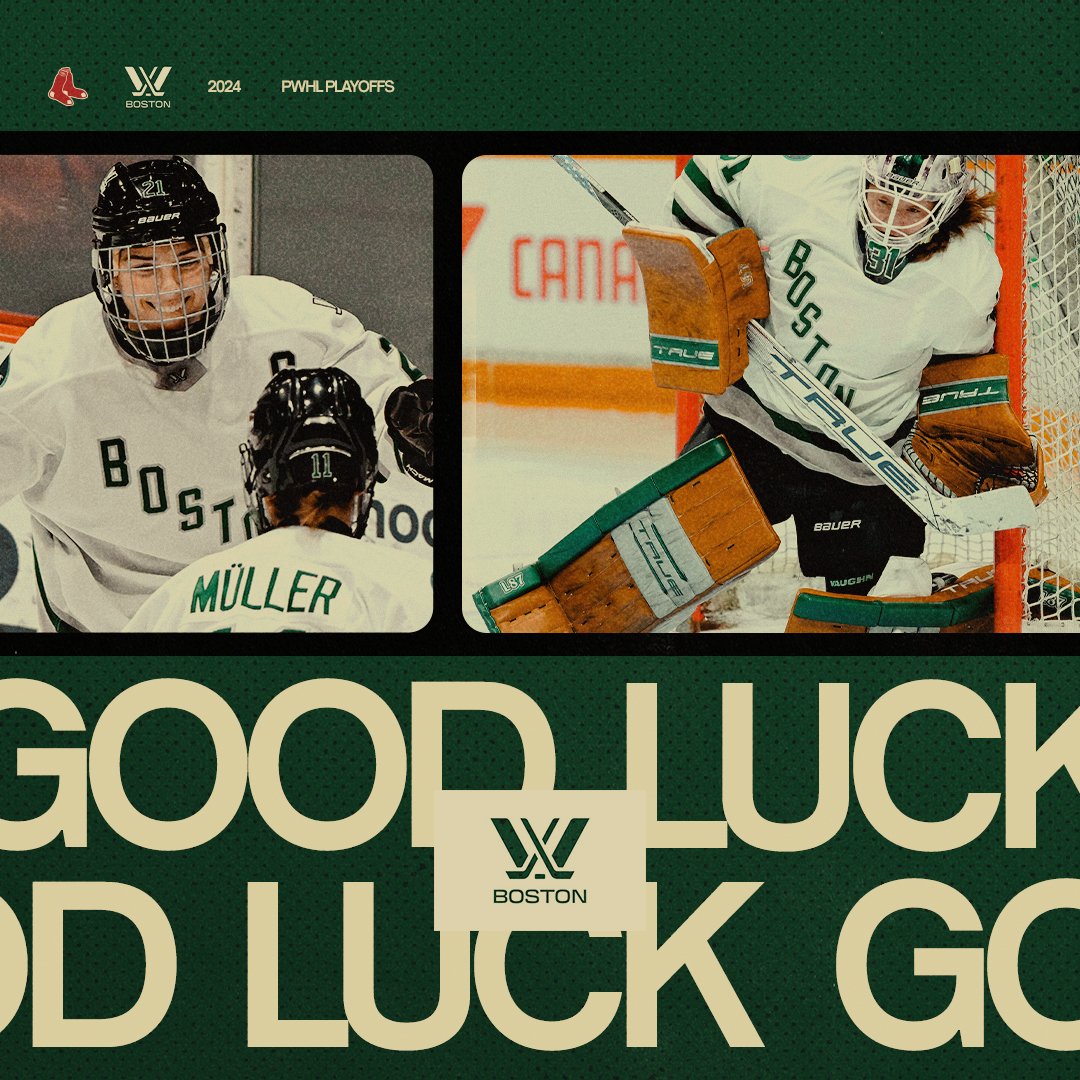 There's nothing like playoff hockey. Bring it home, @PWHL_Boston!