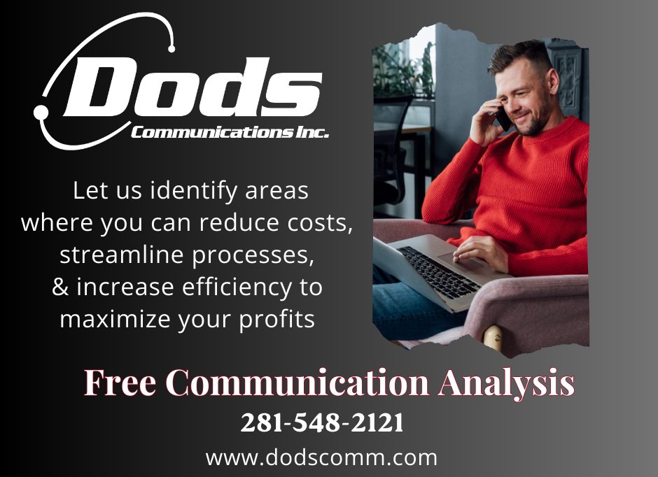 DodsComm's tweet image. Dods Communications, Inc. works with you to identify areas you can cut costs without sacrificing quality or service when it comes to your business communications systems. Improve your bottom line &amp;amp; contact us to schedule a FREE Communication Analysis here: bit.ly/3szScfh