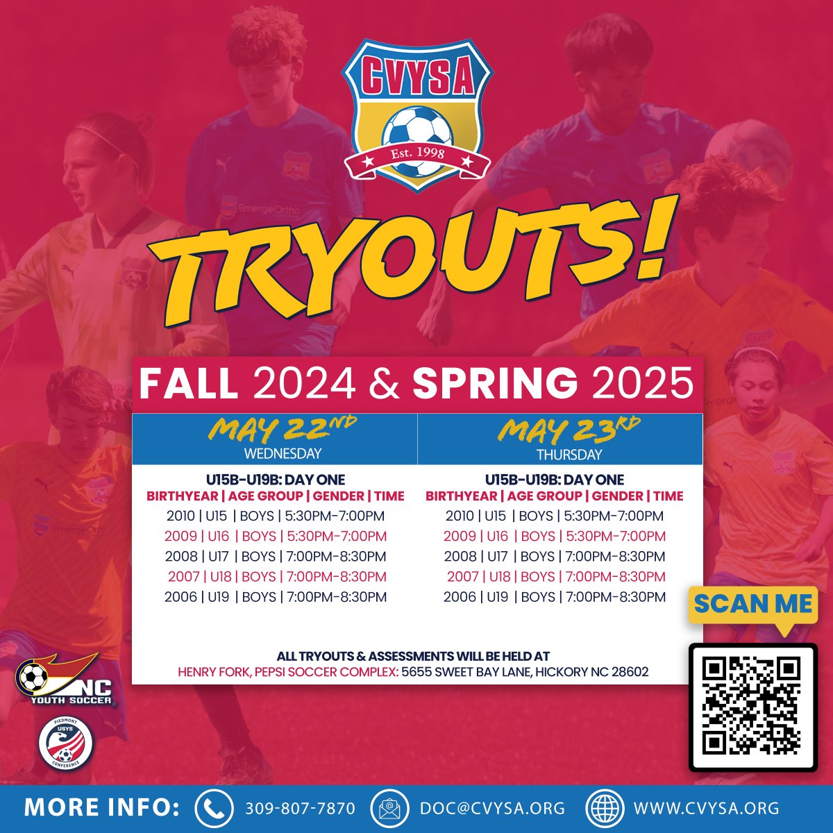 CVYSABlast's tweet photo. Tryouts/Assessments start next week. Are you registered yet? https://t.co/Qk0krcyOCG https://t.co/BfHOyVY3Si