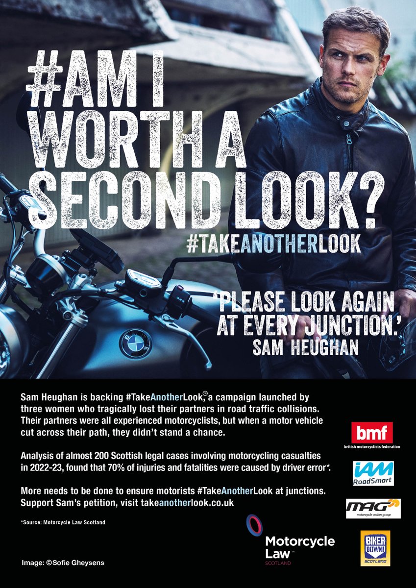 🏍 CALLING FOR ASSISTANCE 🏍 To change the narrative, EDUCATION is key. Educate those in 4 wheels to #TakeAnotherLook when at or near a #junction + look out for #bikers. These A4 posters are all available to download, print and pop onto noticeboards. roadtrafficaccidentlaw.co.uk/takeanotherloo…