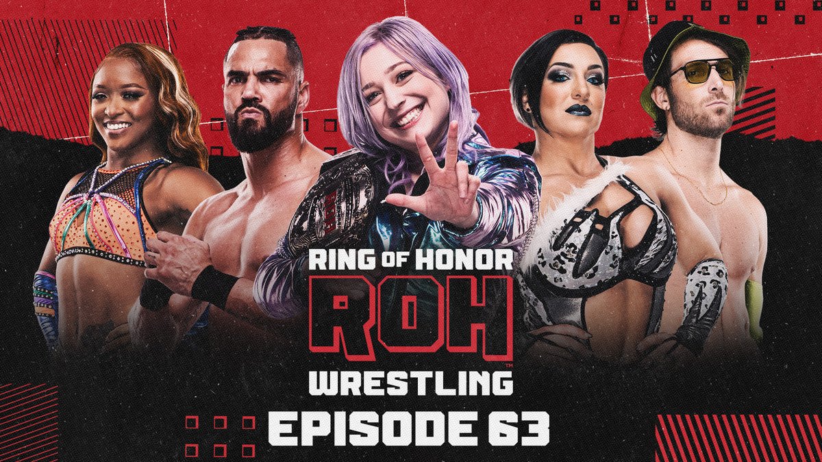 ONE HOUR TO GO! DON’T MISS a new episode of #ROH TV on #HonorClub TONIGHT at 7pm ET/6pm CT 📺 Watch exclusively on #HonorClub WatchROH.com