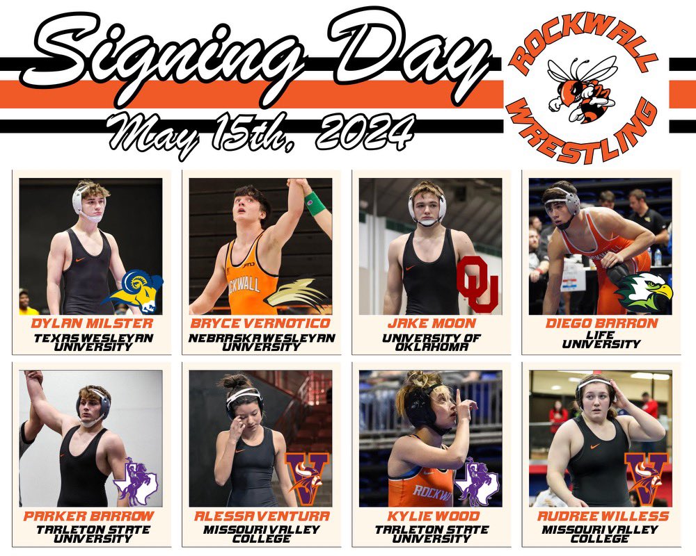 Join us next Wednesday 5/15 at 8:30am in the Cafeteria Annex for our Jacket Wrestling college signing! We will be sending 8 wrestlers off to the next level! #JFND