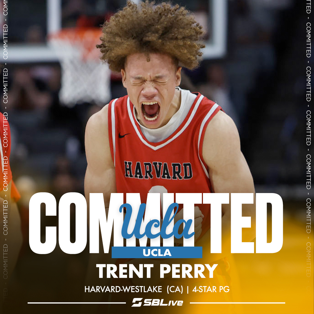 The former USC commit went crosstown to find his basketball home: 4⭐️ @trent_perry0 has signed to UCLA 🐻🏀 highschool.athlonsports.com/california/202…