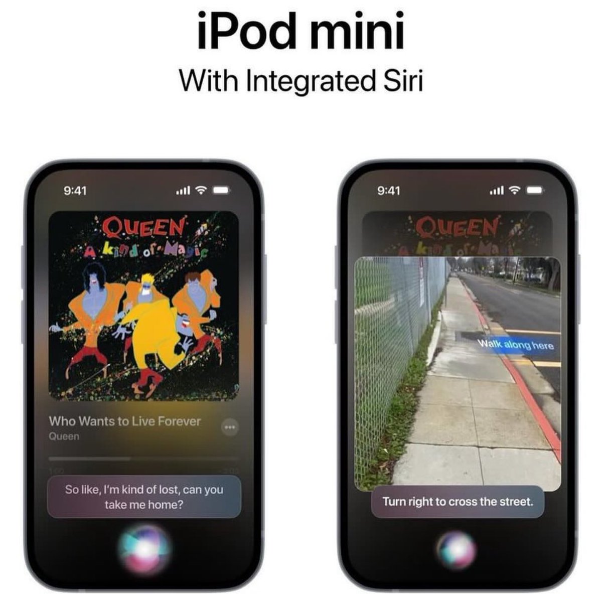 iPod mini With Integrated Siri!! If Apple made this would you buy it? Concept by: @heya_stuff