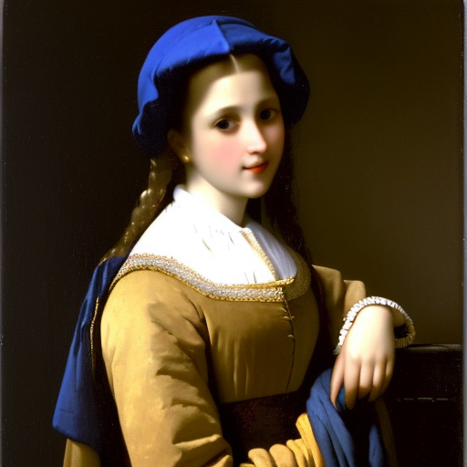 Vermeer AI Museum exhibition 
#vermeer #AI #AIart #AIartwork #johannesvermeer #painting #フェルメール #現代アート #現代美術 #当代艺术 #modernart #contemporaryart #modernekunst #investinart #nft #nftart #nftartist #closetovermeer
Girl with blue hood
