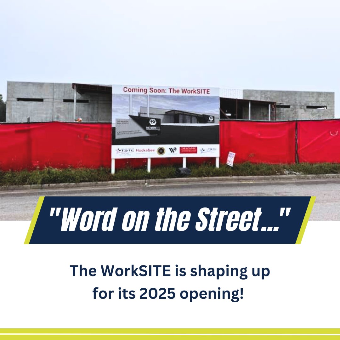 🌟 Word on the Street 🌟 The WorkSITE, Waco's new industrial training hub, is on track for its 2025 launch! #WacoTraining #FutureWorkforce

Read more: onwardrealestateteam.com/the-worksite/