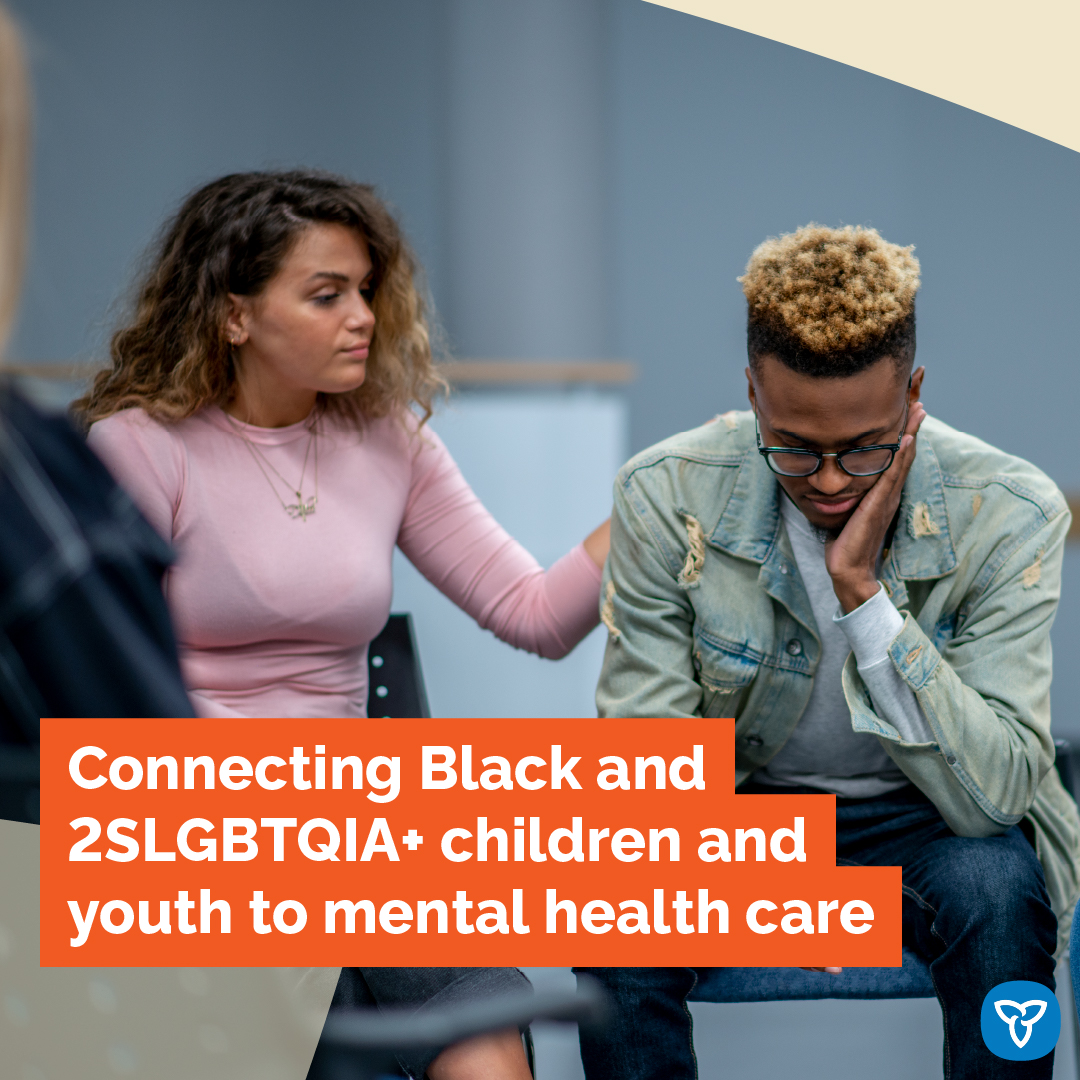 Ontario is investing an additional $12.5 million to connect Black and 2SLGBTQIA+ children, youth, and their families to #MentalHealth services across the province, closer to home. Learn more: news.ontario.ca/en/release/100…
