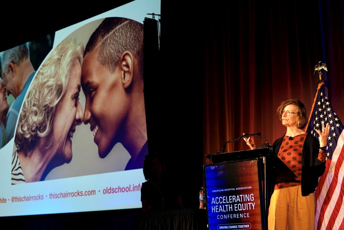 It's the final day of the Accelerating Health Equity Conference! During her closing speech, Ashton Applewhite, <a href="/thischairrocks/">Ashton Applewhite</a>, discussed the barriers ageism presents in society and shared how to reframe our thoughts about how we discuss and approach ageing. #healthequityconf