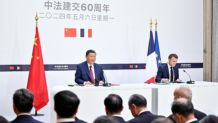 China's CGN and France's EDF have signed a Letter of Intent on deepening and expanding cooperation on nuclear energy - it came as President Emmanuel Macron hosted a visit to France by Chinese President Xi Jinping. world-nuclear-news.org/Articles/China…