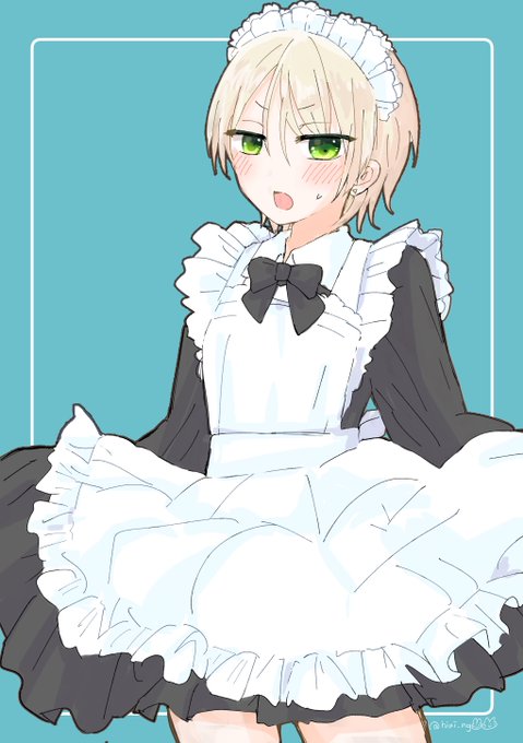 「maid」 illustration images(Latest｜RT&Fav:50)