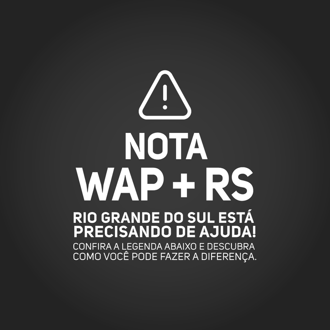 Para socorrer a popula&ccedil;&atilde;o do Rio Grande do Sul, a WAP,&nbsp; em parceria com o&nbsp; Instituto Alok, est&aacute; doando<a href="/tag/blackfriday%C3%A9wap"class="tags"><span>#blackfriday&eacute;wap</span></a>