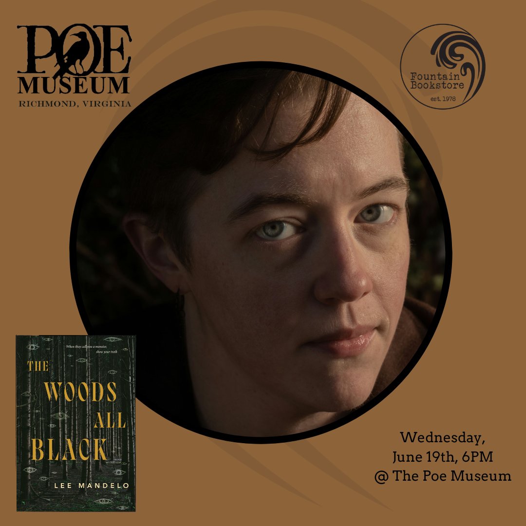 The Poe Museum's Illumination Series is one of the coolest lecture series around and Lee Mandelo is the perfect guest! We're thrilled to work with them for their June event. #indiebookstore #southernauthor #poemuseum #thingstodorva #horrorbooks #queerlit #staffpick