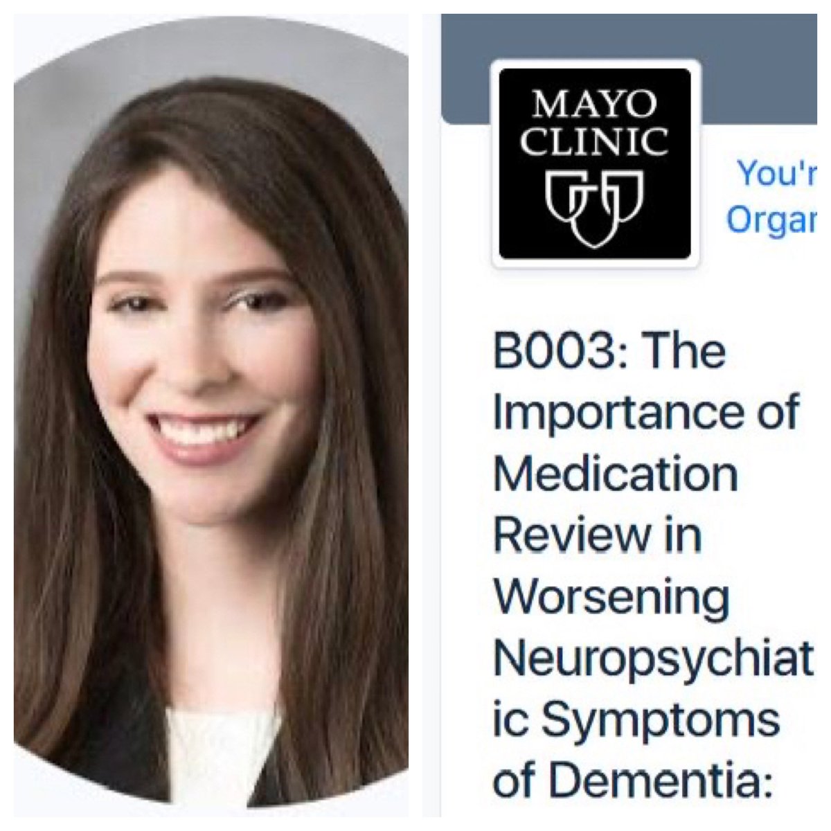 catch me virtually at the #AGS24 Presidential Poster session today at 4 PM CDT! I’ll be discussing the importance of reviewing medications in patients suffering from acute behavioral symptoms of dementia! #thisisgeriatrics