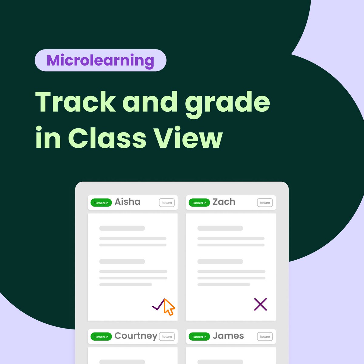 Kami’s Class View lets you see all ongoing assignments and enrich their learning with targeted feedback using Comments. Once a student has turned in their assessment, you can grade and return it individually or collectively. Learn more 👉 kami.app/udm-Mfy-HWw-bgS