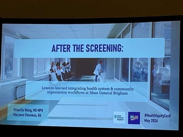 2024 Accelerating Health Equity Conference 
Excellent physician presentation!
Integrated & Coordinated Approach
Priority area: Reduce delays between #SDOH assessment and referrals to services (including follow-up) prior to next medical visit
#PatientCenteredCare #HealthEquityConf