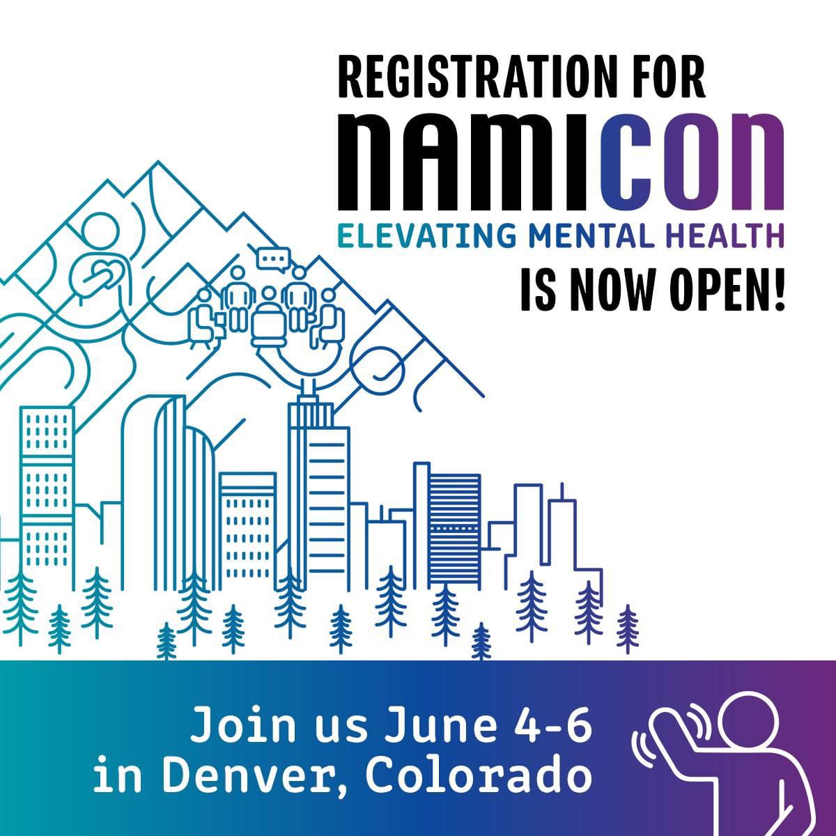 Don’t miss your chance to register for NAMICon 2024 - where you’ll be able to join hundreds of passionate and vibrant voices from around the world to elevate mental health! 
-
Register Now: 
convention.nami.org

#Together4MH #gapol