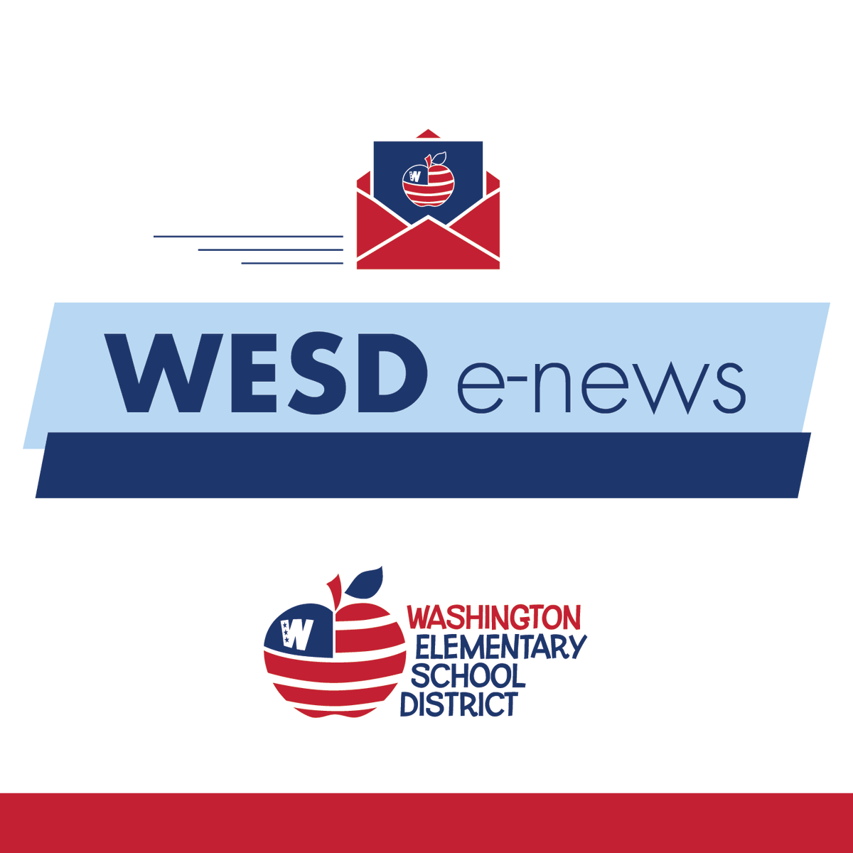 Good evening, #WESDFamily! Please check your email or visit the following link to read the latest edition of the WESD e-news: wesdschools.org/wesd_enews. Thank you!