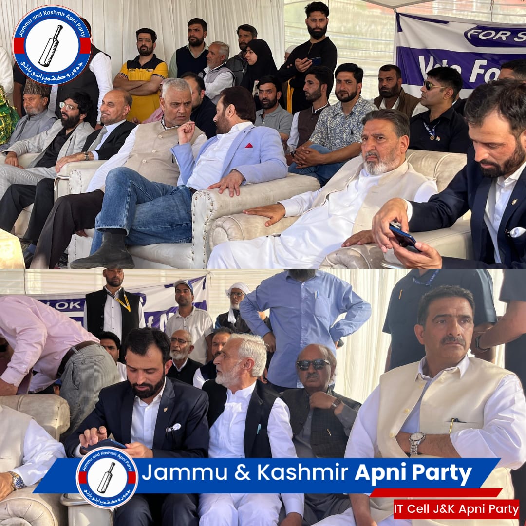 Apnipartyonline's tweet image. J&K Apni Party's Public Convention At Chrar-e-shareef Budgam Attracts People from Far & Wide; Speakers Urge People for Judicious Use of Voting Right
#apnihaiapniparty #apnipartyapnabharosa #apnipartyapnabarusa #sachkisiyasat #loksabhachunav2024 #jkapniparty #AltafBukhari