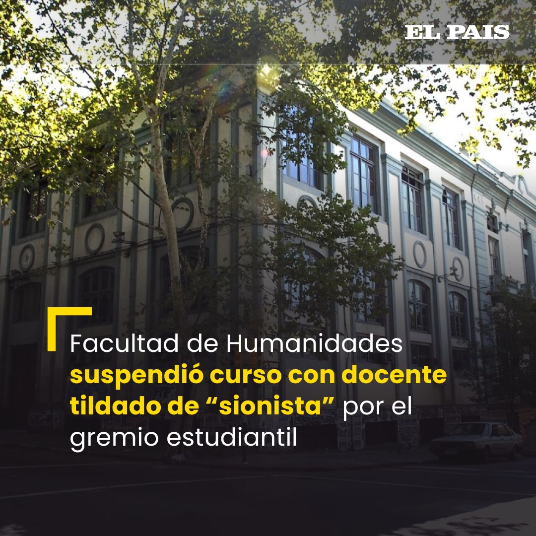 ANTISEMITAS en HUMANIDADES🧵

La cultura del escrache y la cancelación se lleva puesta en la facultad de humanidades la tradición de libertad de cátedra, no discriminación y tolerancia propias de nuestra cultura Republicana.