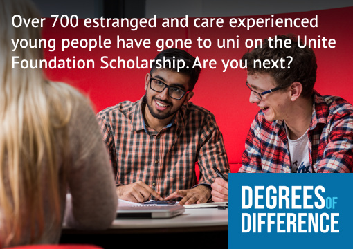 We're proud to have once again joined the Unite Foundation Scholarship scheme - supporting estranged students or those who've come through the care system. Find out more ➡️ ow.ly/mwKK50RvrEJ #DegreesOfDifference